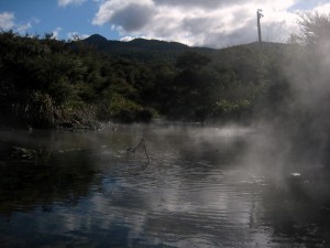 Hot Pools, Taupo, North Island, New Zealand