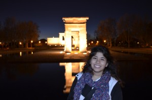 Templo de Debod, an Egyptian gift to Spain for assisting in the salvation of the Nubian Temples.