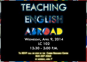 RSVP Reminder for Teaching English Abroad