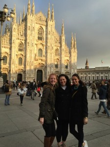 MK, Taylor, and I take on the Duomo!