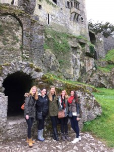 Blarney Castle with MK, Heidi, Brooke, and Taylor!
