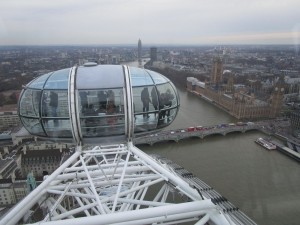 Inside the London Eye