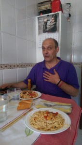 Dreaming in Spain, lunch with my Spanish father <3