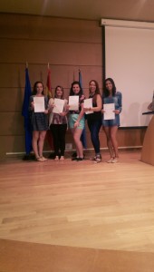 Por fin!!!! Certificates of Completion for our Summer in Oviedo, Spain