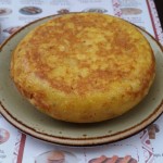 Tortilla Española--similar to a fritatta 