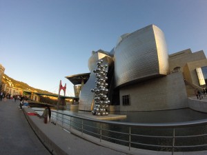 Bilbao's famous Guggenheim Museum is clearly a must-see, and it's architecture says it all.